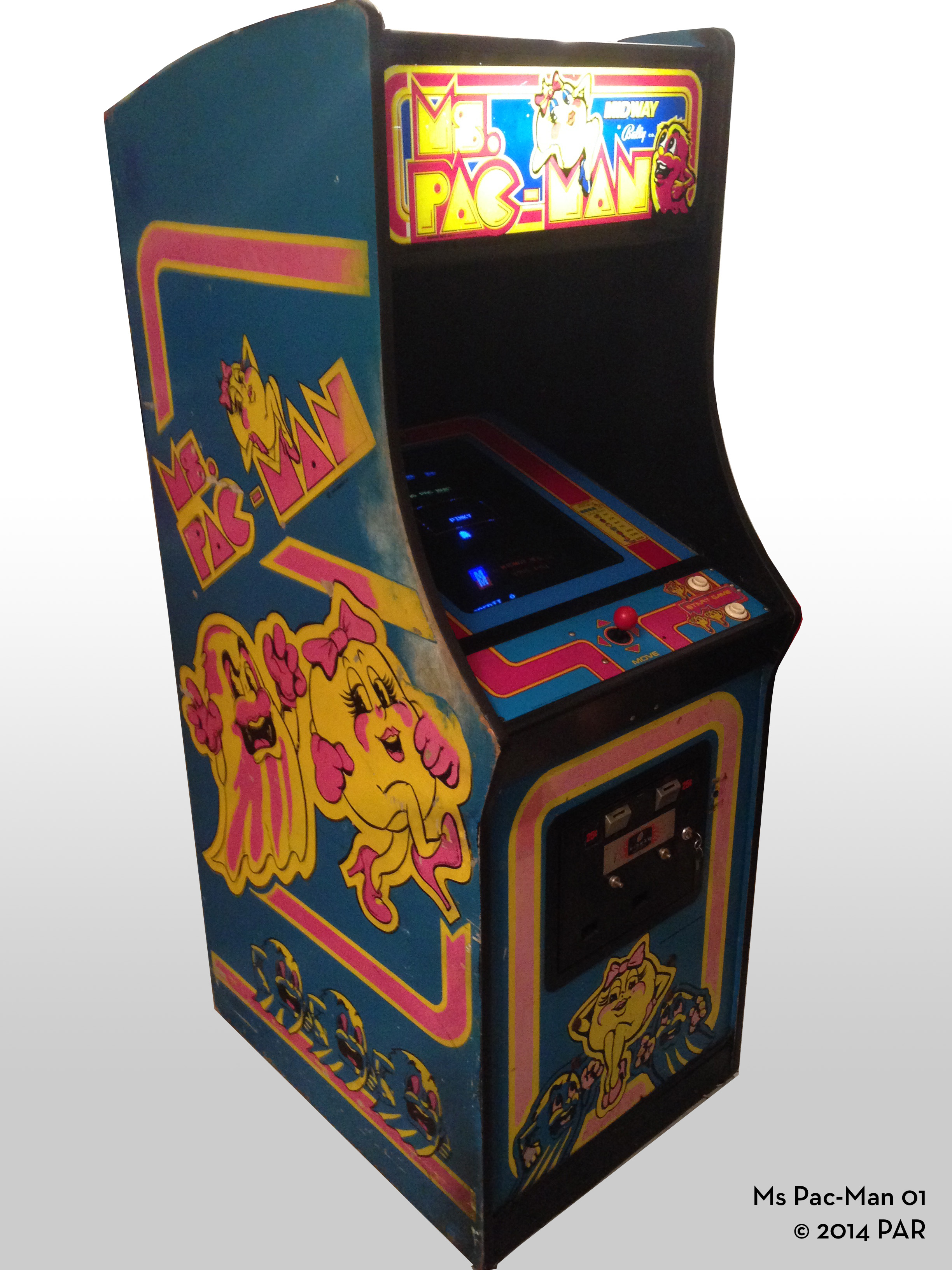 Ms. Pac-Man: Left Side